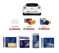 Kit de Filtres Entretien Bosch pour Fiat Bravo II 198 1.4 Jet 88-110 Kw