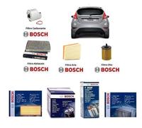 Kit de Filtres Entretien Bosch pour Ford Fiesta VI 1.4 TDCI 51 Kw 70 HP