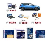 Kit de Filtres Entretien Bosch pour Opel Grandland 1.5 Turbo 96 Kw 131 HP