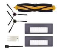 Kit de filtres et brosses compatibles avec le nettoyeur d'aspirateur Robotic Ecovacs Deebot OZMO 900/901, DE5G-KTA