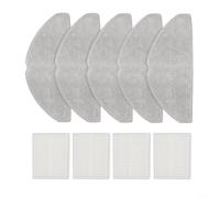 Kit de filtres et chiffon de rechange pour Conga 7490 X Treme et Genesis, conçu pour maintenir les performances de nettoyage et la filtration de la poussière (B)