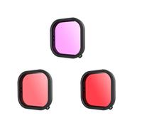 Kit de filtres étanches Telesin pour GoPro Hero 12 / 11 / 10 / 9 (GP-FLT-904)