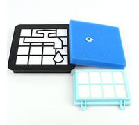 Kit de filtres filtre anti-allergie + filtre moteur + filtre mousse adapté à Philips FC9330 - FC9334, FC9330/09, FC9331/07, FC9331/09, FC9331/19 | FC 9330/09, 9331/07, 9331/09, 9331/19, FC 9330