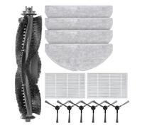 Kit De Filtres For Brosse Latérale, Serpillière Et Brosse Principale, Compatible Avec ILIFE, V20, Lydsto, R1D Edge, Rook, S Et Aspirateur Robot