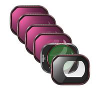 Kit de filtres for Objectif, Compatible avec Le Drone Mini 4 Pro : ND8, ND16, ND32, ND64, ND256, UV, CPL, polarisant, Protection for caméra(CPL UV ND8 16 32 64)