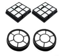 Kit de filtres lavables compatibles avec aspirateur cylindrique sans sac Basics 16H 71EU4 VCM43B16H avec 1 ou 2 ensembles d'options (2 ensembles)