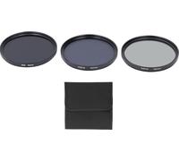 Kit de filtres ND HD multi-couche de revêtement anti-sur-exposition à la lumière dispersée rayures Nd2 Nd4 Nd8 pour la prise de vue d'accessoires 62mm