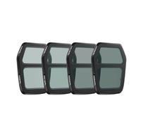 Kit de filtres ND/PL séparés for Drones Freewell Bright Day, Lot de 4 filtres ND4, ND8, ND16, ND32, ND64/PL for Accessoires d'objectif de Drone DJI Air 3S