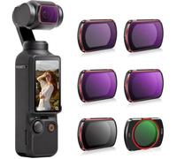 Kit de filtres ND Pocket 3 pour DJI Osmo Pocket 3 Creator Combo,6-Pack,CPL,UV,ND8,ND16,ND32,ND64 Filter