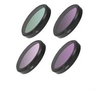 Kit de filtres ND pour DJI pour Osmo Action 6 | Filtres d'objectif en verre optique HD multi-couches avec UV CPL ND8 ND16 ND32 ND64 Star Night | Cadre en alliage d'aluminium pour caméra d'action (B)