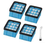 Kit de filtres nettoyants lavables, 4 filtres de rechange et 1 outil de nettoyage, filtres à brosse à rouleau, pour Bissell CrossWave pour OmniForce/OmniFind