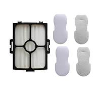 Kit de filtres pour aspirateur filaire UltraLight DuoClean PowerFins HZ3000 HZ3002, pièce de rechange XFFKHZ3000 XHFHZ3000, 2 filtres HEPA, 5 filtres pré-moteur en mousse et feutre (A)