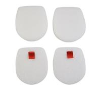 Kit de filtres pour aspirateur pour Shark IZ201EUT, IZ201EU, IZ201EUTSB, IZ251EU, IZ251EUT, IZ202EU, IZ202EUT (2 filtres en mousse, 2 filtres en feutre)