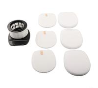 Kit de filtres pour aspirateur Shark IC300 IZ251UK IZ201UK Compatible avec modèles IZ202SM IZ201ME IZD260CN Comprend des filtres en mousse et feutre pour une meilleure filtration