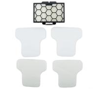 Kit de filtres pour aspirateur Shark - Pièces de rechange pour CZ500UKT/CZ2001/CZ500EUT, ensemble de filtres en mousse et feutre, accessoires pour aspirateur cylindrique, filtre d'aspirateur de