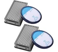 Kit de Filtres pour Aspirateurs Rowenta, Moulinex, Tefal Compact Power Cyclonic - HAUTSTORE - 2 filtres - Blanc