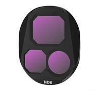 Kit de filtres pour DJI - Mavic 4 Pro - UV, CPL, ND8, ND16, ND32, ensemble de filtres d'objectif en alliage d'aluminium + construction en verre, design compact et portable pour photographie en plein