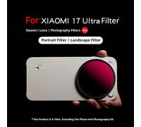 Kit de filtres pour objectif de téléphone Xiaomi 17 Ultra, adapté à la photographie mobile, avec filtres UV, CPL, GND, Soft Star et Flare CPL