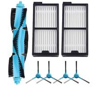 Kit de filtres principaux et latéraux pour aspirateurs Cecotec pour aspirateurs robots Conga 5090 5490 5690 6090 6490 7090 en nylon et papier filtre pour une meilleure performance de nettoyage