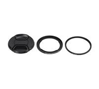 Kit de filtres UV 67 mm pour appareils photo SX40/SX50/SX60/SX70 - Solution de protection complète avec bague de filtre, filtre UV et capuchon de protection d'objectif