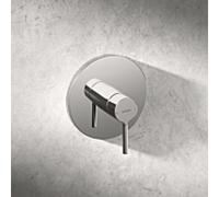 Kit de finition HANSAVANTIS 82619067, robinetterie de douche encastrée, levier chromé goupille, Hansa