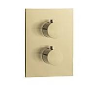 Kit de montage final Herzbach Design iX 21.503055.2.41 thermostat encastré, 3 Verbraucher , acier laiton