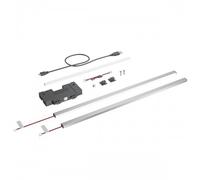 Kit de finition illumination profilé design Avantech YOU - anthracite - L400mm HETTICH