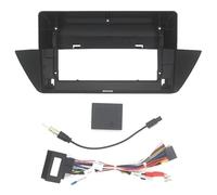 Kit De Finition pour Autoradio Android Stéréo MP5 10,1 Pouces pour X1 E84 2010-2015 WEFOLCC(Fascia Cable canbus)