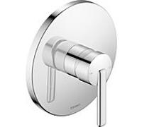 Kit de finition pour balcon Duravit BA4210010010, robinetterie de douche encastrée, 1 Verbraucher , rond, chromé haute brillance