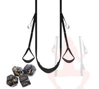Kit de fitness Pilates à 2 pièces à fixer sur une porte, sangles d'entraînement pour les mains et les jambes, aide à la posture
