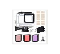 Kit de fixation 6 in 1 GoPro,etui de protection et Filtrer et insert anti-buée pour GoPro Hero 5/ 6/ 7 Black
