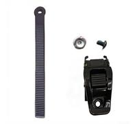 Kit de fixation à deux cliquets pour snowboard avec sangles pour une fixation efficace de la langue des orteils et des ajustements répétés (C)