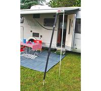 Kit de fixation anti-tempête TIE DOWN Fiamma pour stores - coloris noir