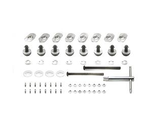 Kit de fixation Bagagerie Kappa conversion des supports latéraux en supports latéraux pour valise à démontage rapide