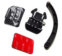 Kit de fixation bras d'extension pour casque GoPro Hero 7 6 5 Xiaomi Yi 4K pour caméra d'action SJcam SJ6000
