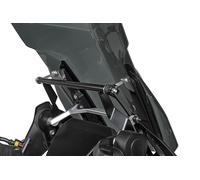 Kit de fixation Bulle Touratech Stabilisateur de pare-brise avec adaptateur pour montage GPS - Noir