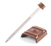 Kit de fixation de 25 pièces avec des vis autoperceuses de bardage en bac acier Scell-It 6,3mm x 100mm