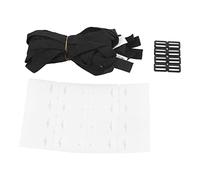 Kit de Fixation de Bobine de Couverture Solaire, Sangle à Rouleau de Piscine, avec plaques de Cordon et Boucles, 8 Ensembles