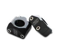 Scar Kit pontets adaptateur guidon SP41B 22,2–28,6 mm Noir