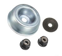 Kit de fixation de lame de rechange pour débroussailleuse avec 2 tailles d'écrous pour un ajustement sûr