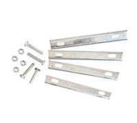 Kit de fixation de panier arrière en fer pour vélo de route, VTT, 4 joints fixes, 4 joints fixes