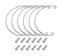 Kit de fixation de poche en fer pour table de billard avec vis pour sac de billard Support en métal