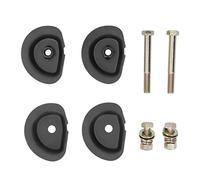 Kit de fixation de ressorts hélicoïdaux Zohisin 18,0×12,0×6,0, fixations de ressorts hélicoïdaux arrière BPC 2069, remplacement pour camions C10 et C20 (1960-1972), résistant aux