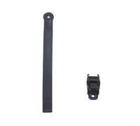 Kit de fixation de sangle à cliquet pour snowboard avec boucles et sangles pour fixation de languette d'orteil (E)