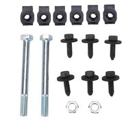 Kit de Fixation de Support de Ressort À Lames Avant Avec Boulons À Œil et Clips en J pour Camaro Nova 1967-1981, Référence K00038 Eb, Haute Résistance, Rigidité et Élasticité