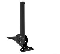 Kit de fixation de toit en acier inoxydable pour Starlink Gen 2 et V2, tube rond avec base pour montage sécurisé sur poteau, mur ou toit, 420 x 150 x 85 mm, noir