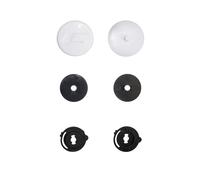 Kit De Fixation De Visière Blanche Pour Casque Jet CGM 191 PIX