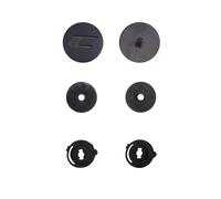 Kit De Fixation De Visière Noire Pour Casque Jet CGM 191 PIX