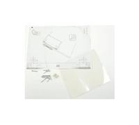 Kit de fixation faã§ade de porte pour lave vaisselle whirpool