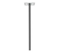 Kit de fixation - H.116 x l.33 x P.5 cm - gris
